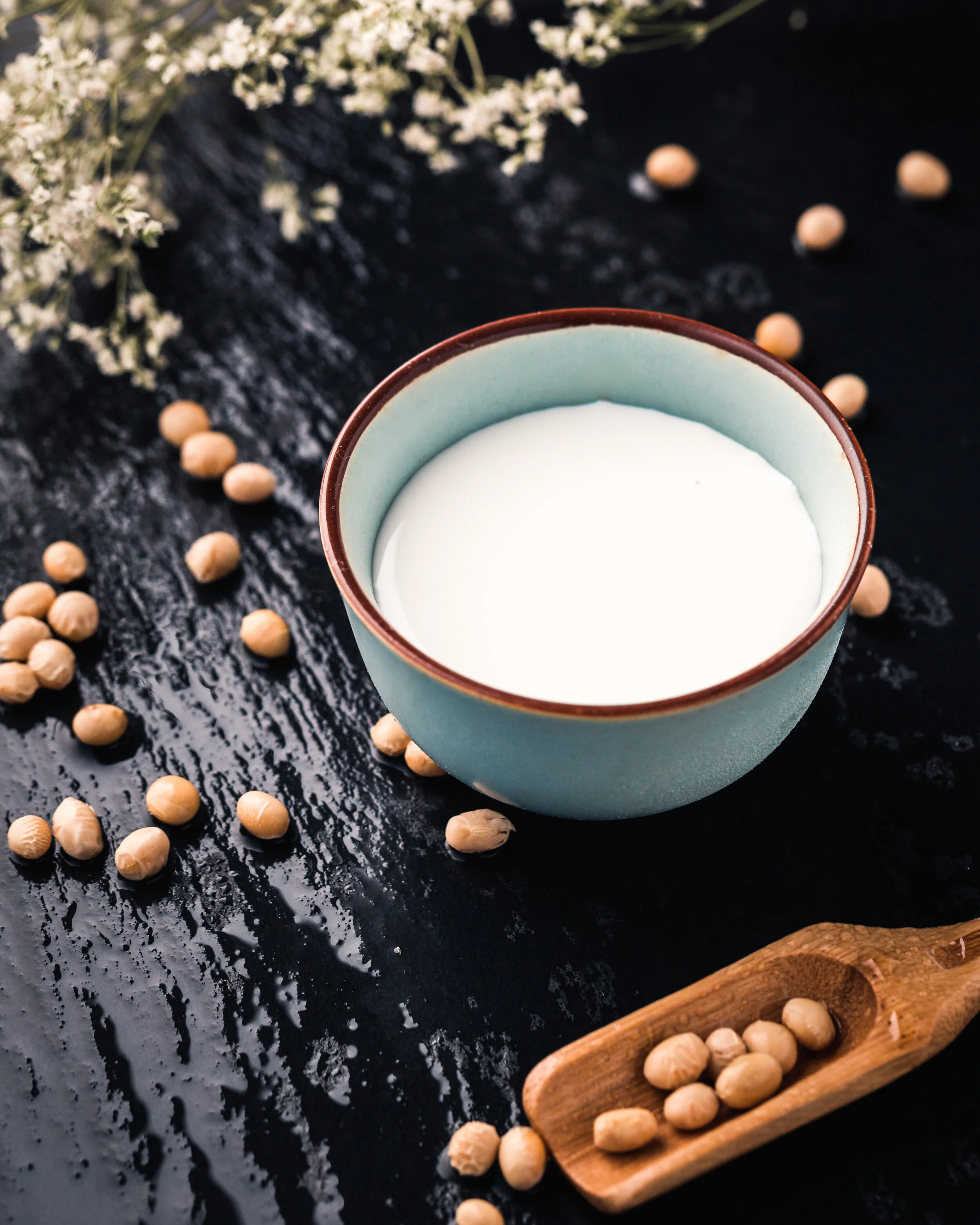 Soy milk or beancurd