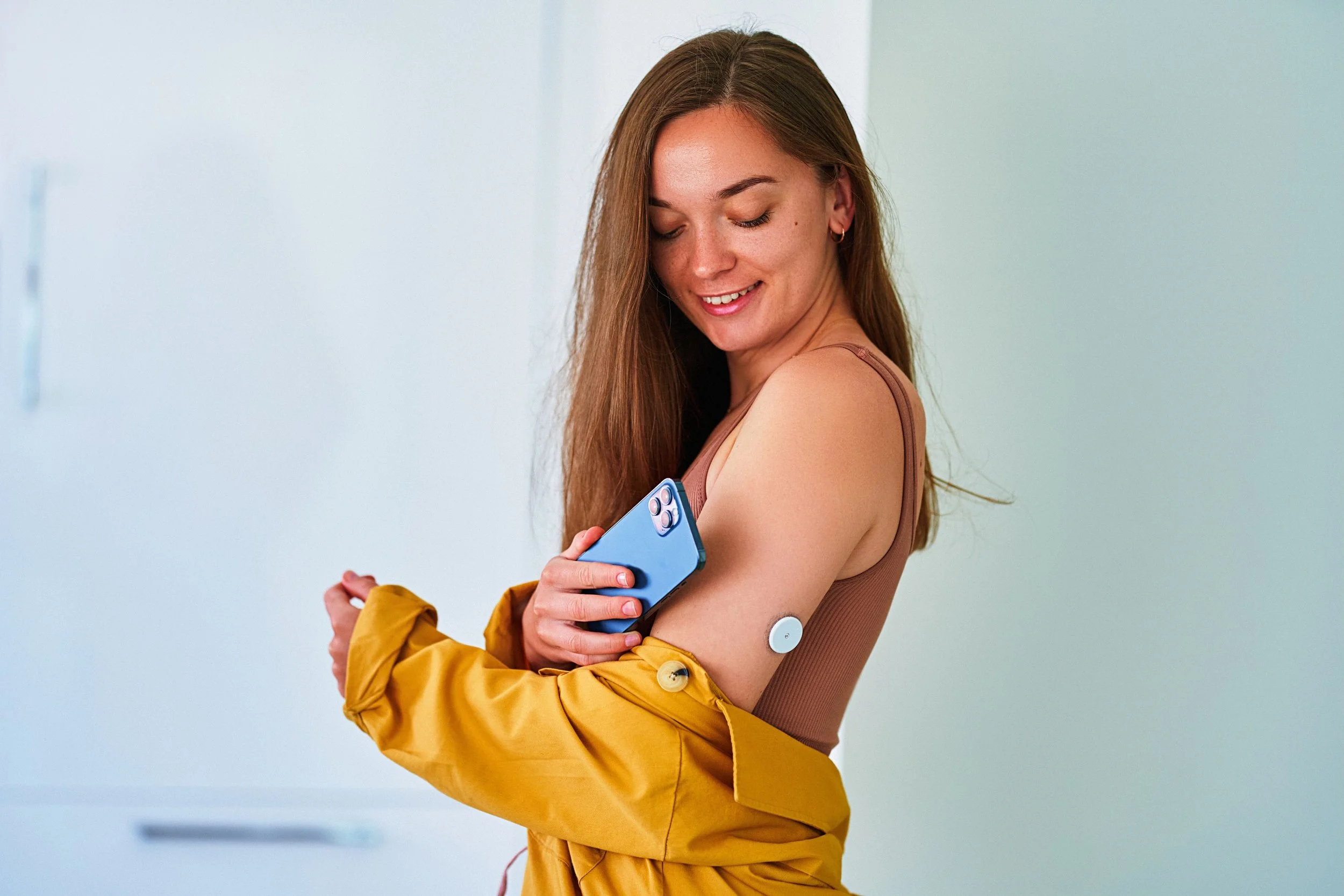Blood sugar level monitoring with CGM