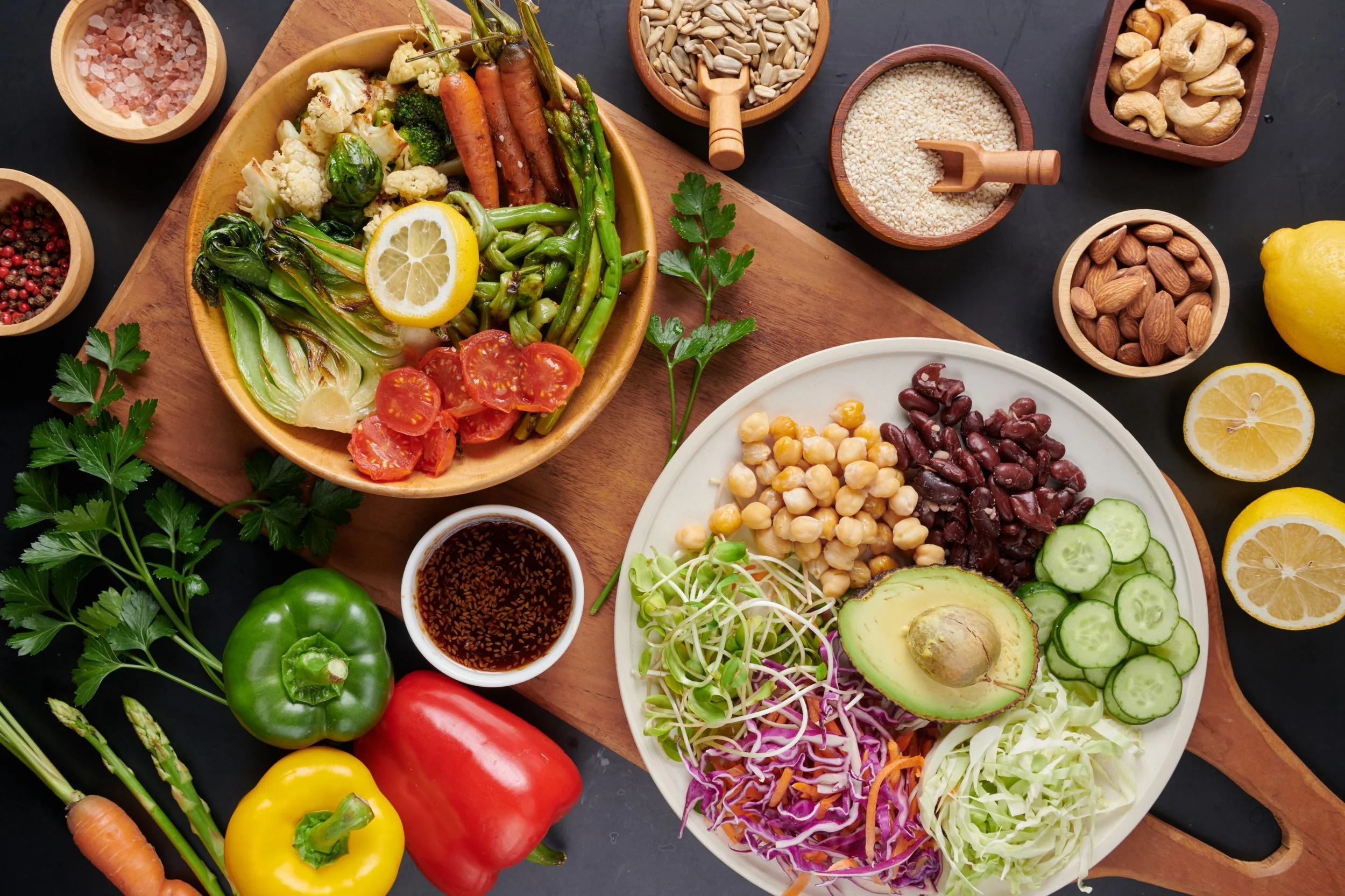Unprocessed or minimally processed foods