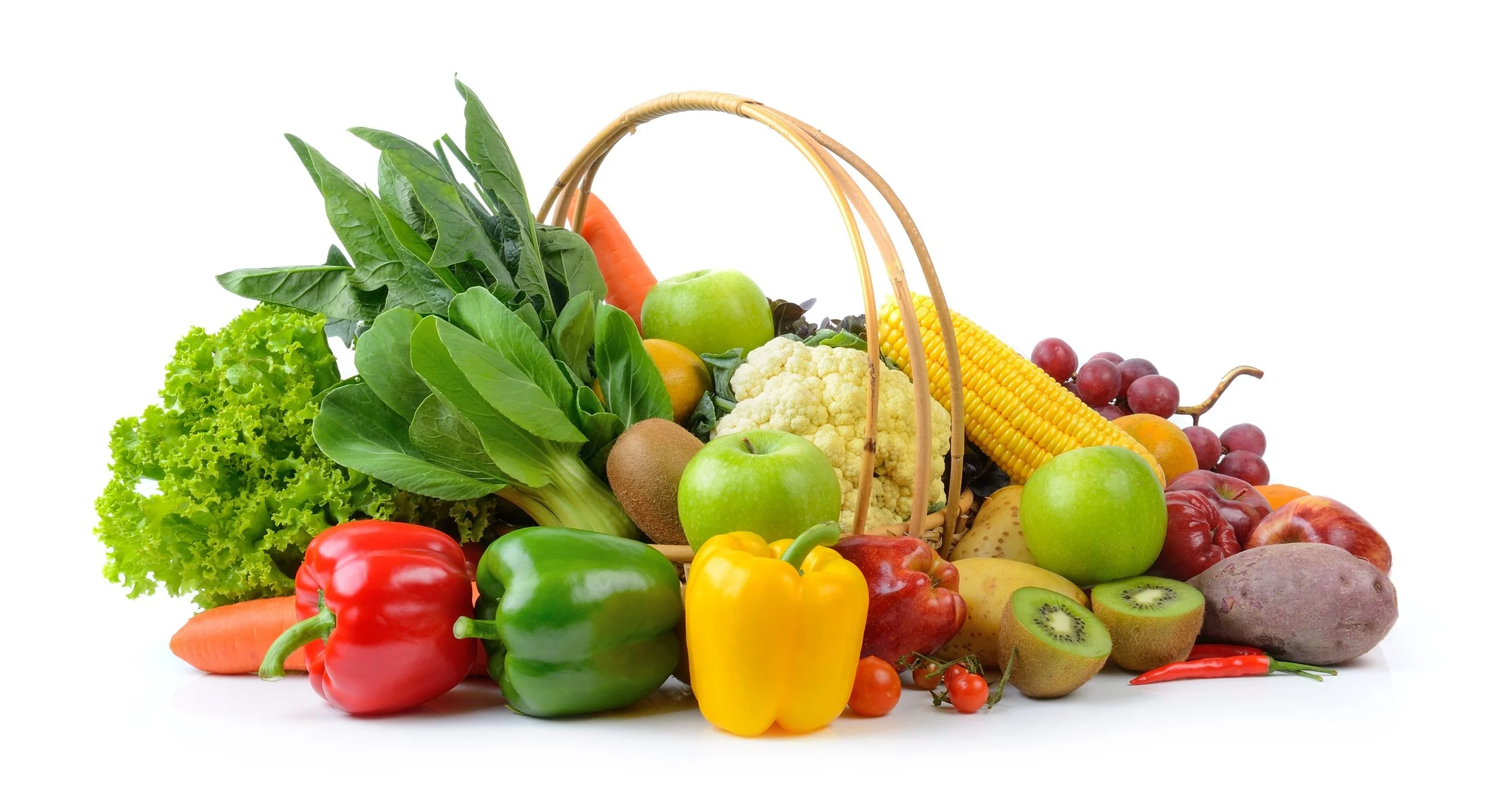 Vegetables and fruits