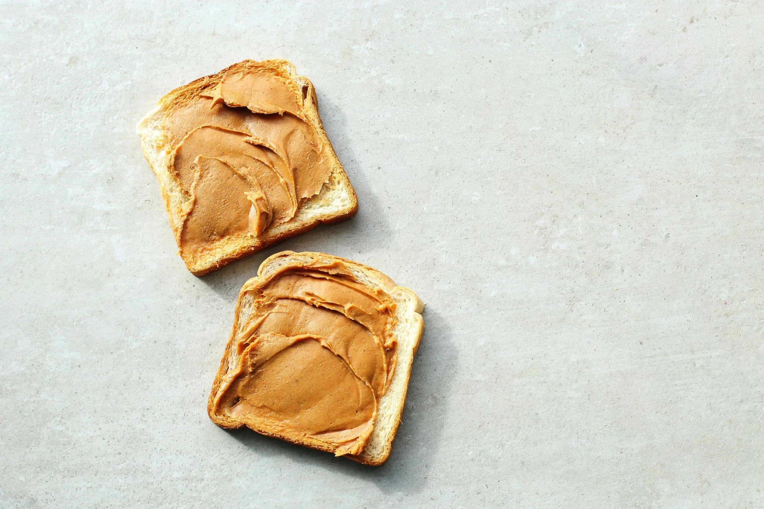 Peanut butter toast set