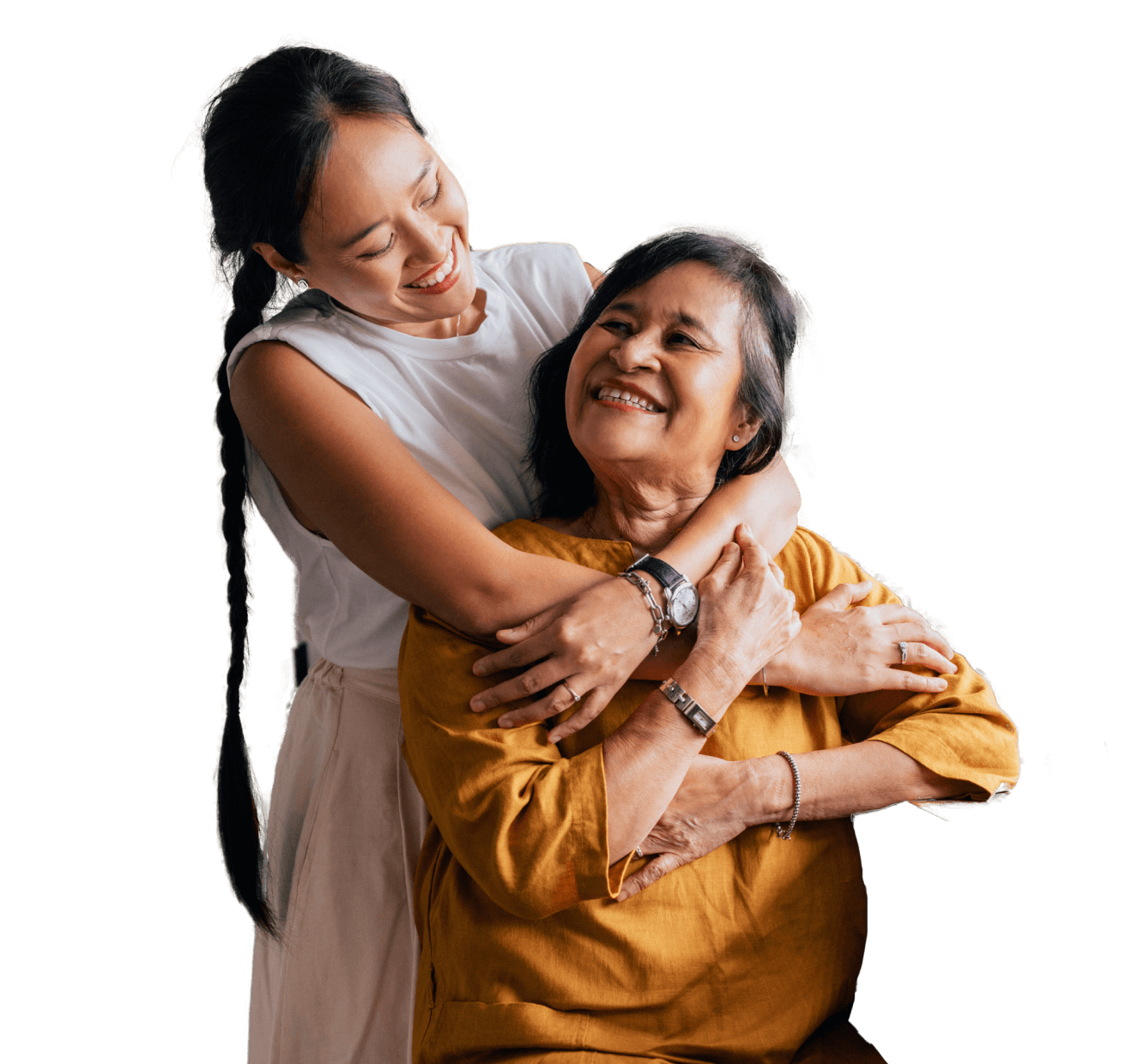 Mom-daughter