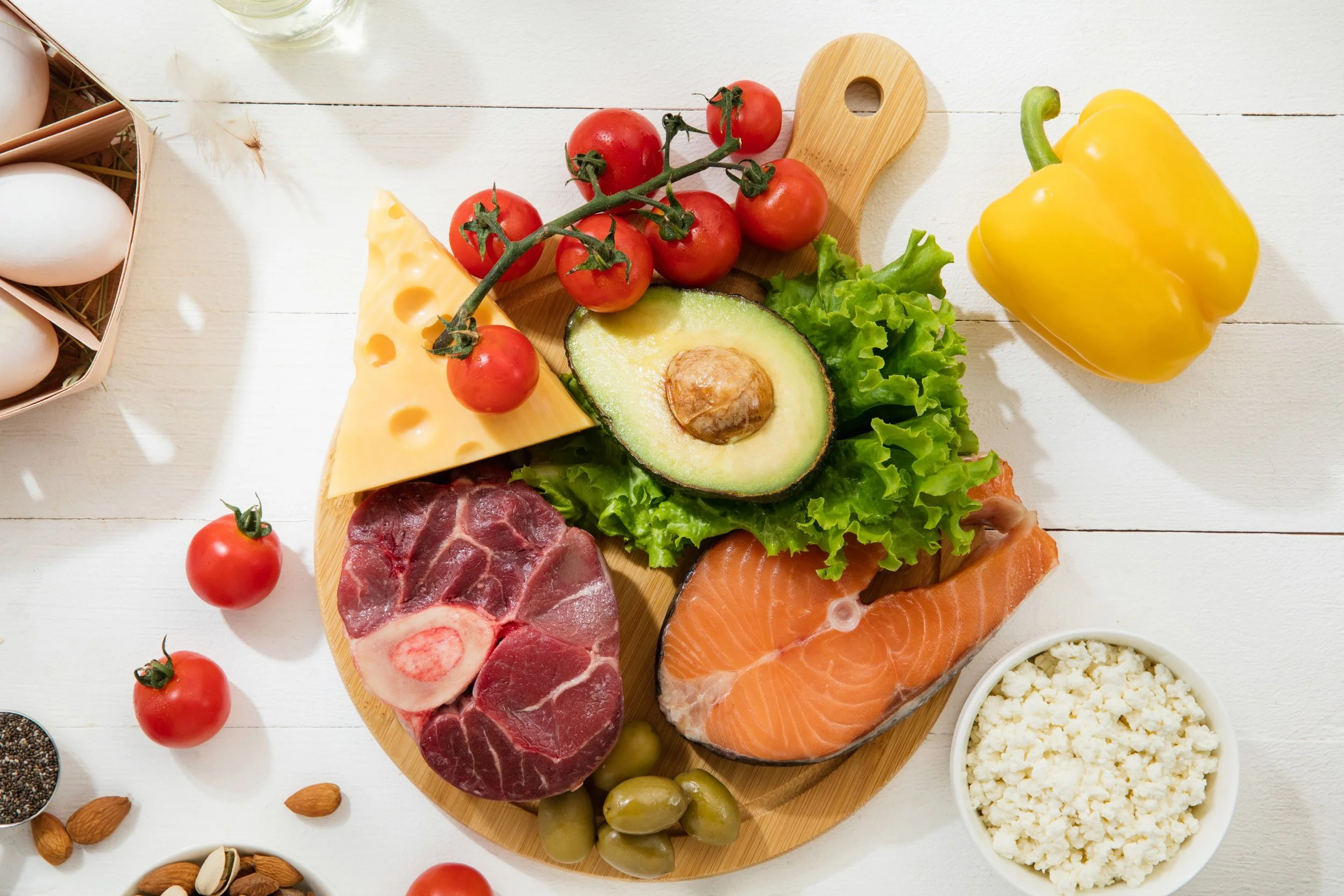 Example of a low carb meal