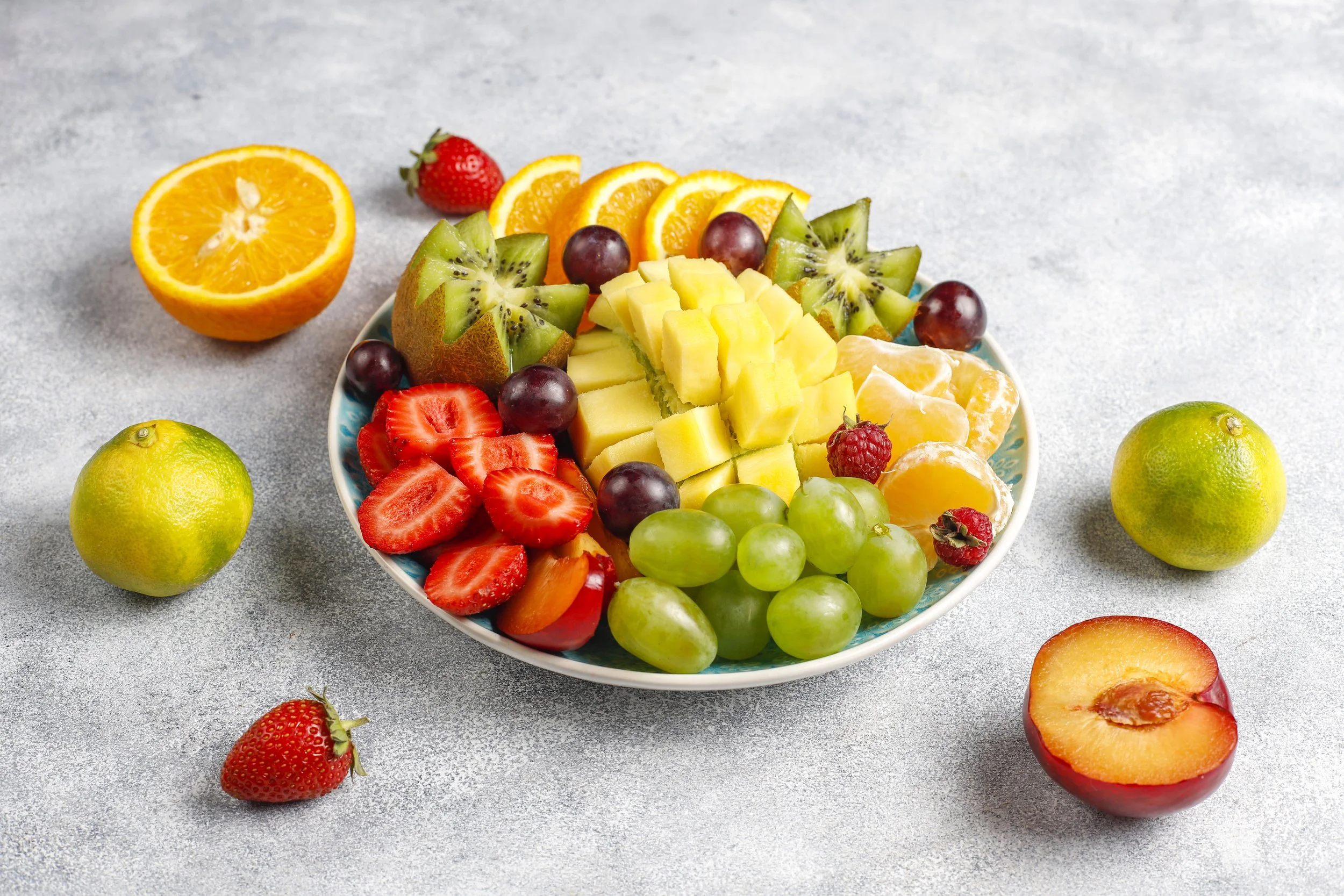 Fruits can be part of a healthy diet for people with diabetes